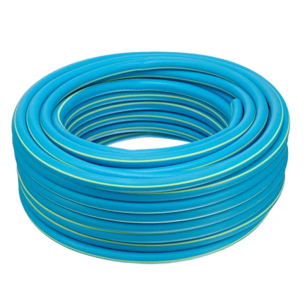 Шланг поливочный армированный Palisad 3 слойный ТЭП 1/2&#039;&#039;, 35 м, лазурный 67107 купить в Губкинске
