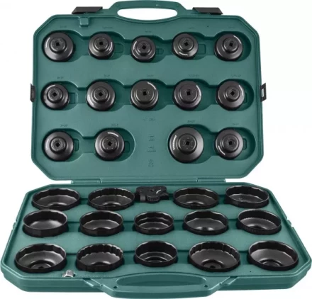 Комплект чашек для съема масляных фильтров 65-120мм  30 предметов  AI050004A Jonnesway 47556 купить в Губкинске