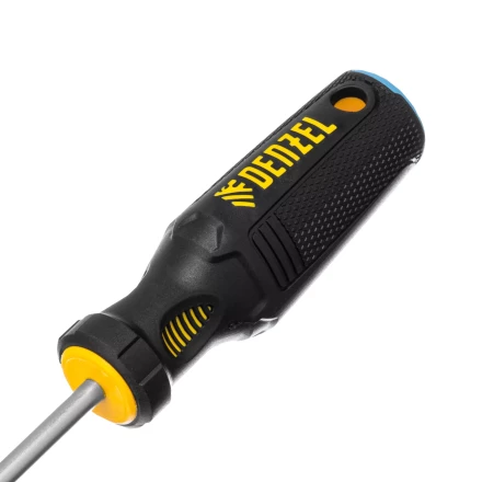 Отвертка, SL6x150 мм, S2, 3к рукоятка Denzel 121997 купить в Губкинске