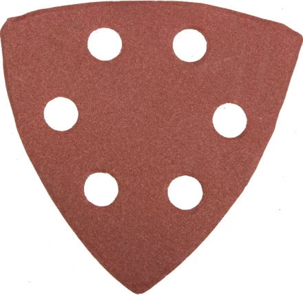 Треугольник шлифовальный универсальный STAYER "MASTER" на велкро основе, 6 отверстий, Р320, 93х93х93мм, 5шт 35460-320 купить в Губкинске