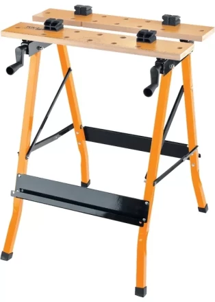 Верстак-тиски, 640 х 520 х 790 мм, портативный  SPARTA 257055 купить в Губкинске