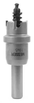 ТСТ коронка MESSER 19X5 с центрирующим сверлом и толкающей пружиной купить в Губкинске