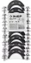 Хомут трубный с гайкой, оцинкованный, 1 1/4&quot;, 8шт, ЗУБР Мастер 37850-40-45 37850-40-45 купить в Губкинске