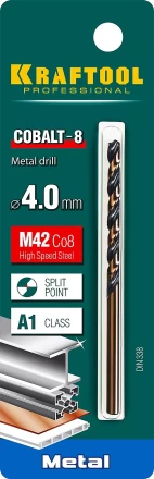 Сверла по металлу HSS-Co Оберон 29656-4 купить в Губкинске