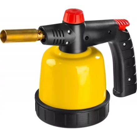 Паяльная лампа газовая STAYER &quot;MASTER&quot;, на баллон, с пьезоподжигом, регулировка пламени, 1850С 55590 купить в Губкинске