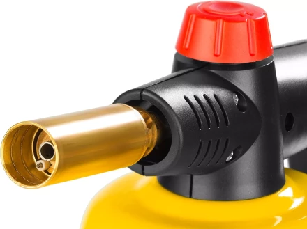 Паяльная лампа газовая STAYER &quot;MASTER&quot;, на баллон, с пьезоподжигом, регулировка пламени, 1850С 55590 купить в Губкинске