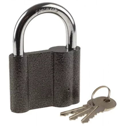 Замок STAYER &quot;MASTER&quot; навесной, металлический корпус, с закаленной дужкой, в коробке, 70мм 37145-70 купить в Губкинске