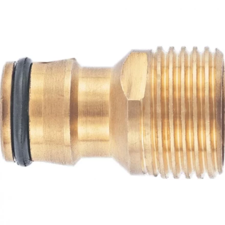 Адаптер латунный 1/2 внешняя резьба Palisad 66272 купить в Губкинске