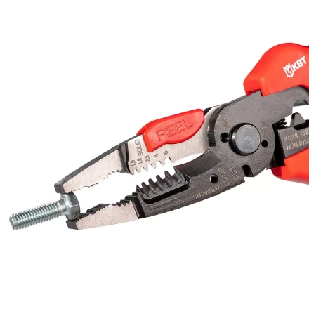 Мультитул-пассатижи КВТ 215 мм, серия ПРОФИ (101597) купить в Губкинске