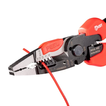 Мультитул-пассатижи КВТ 215 мм, серия ПРОФИ (101597) купить в Губкинске