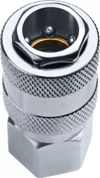 ЗУБР 1/4F - рапид муфта, переходник, Профессионал (64910-1/4)