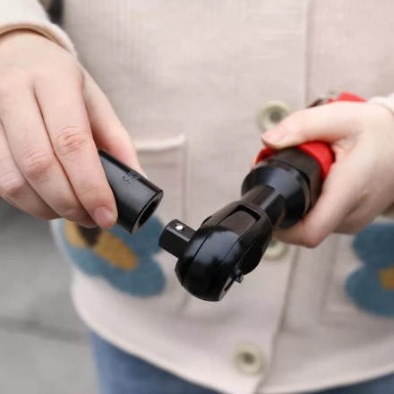 Трещотка пневматическая DEKO DKPT03 SET 3, 018-1103, в чемодане с набором 15 предметов купить в Губкинске