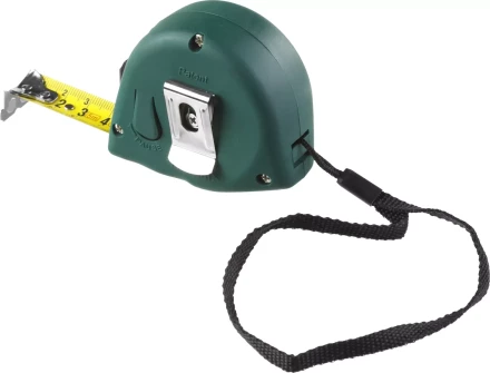 Рулетка KRAFTOOL GRAND, обрезиненный пластиковый корпус, 5м/19мм 34022-05-19 купить в Губкинске