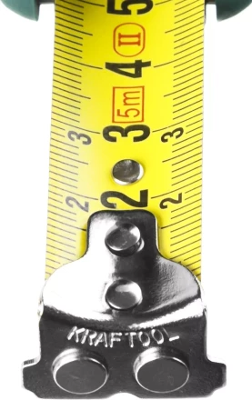 Рулетка KRAFTOOL GRAND, обрезиненный пластиковый корпус, 5м/19мм 34022-05-19 купить в Губкинске