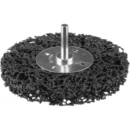 ЗУБР &quot;ПРОФЕССИОНАЛ&quot;. Щетка дисковая для дрели, нейлоновая проволока с абразивным покрытием, с открытой агрессивной структурой, 75мм 35162-075_z01 купить в Губкинске