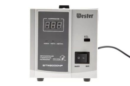 Стабилизатор напряжения WESTER STW2000NP купить в Губкинске