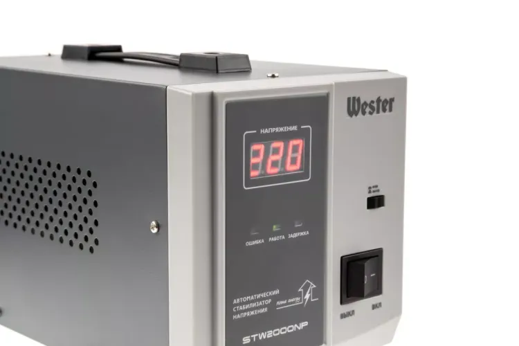 Стабилизатор напряжения WESTER STW2000NP купить в Губкинске