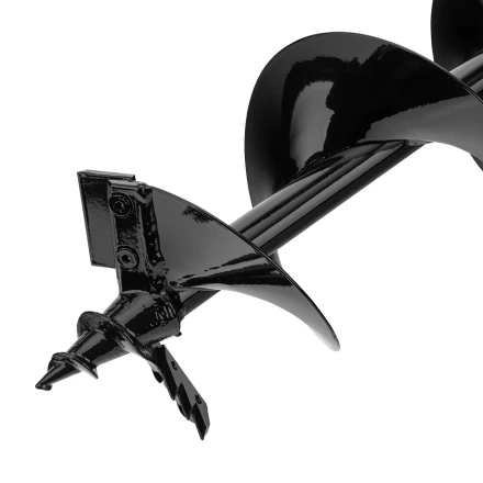 Шнек для грунта ER-150, диаметр 150 мм, длина 800 мм,соединение 20 мм, съемный нож Denzel 56007 купить в Губкинске