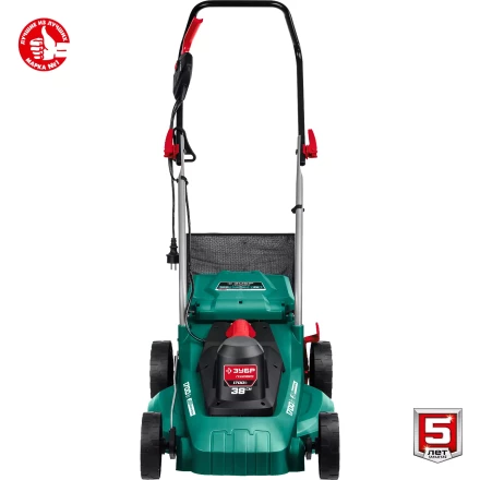 ЗУБР 1700 Вт, ш/с 38 см, сетевая газонокосилка (ГСЦ-38-1700) купить в Губкинске