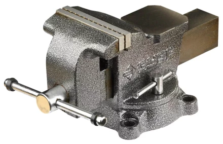 Тиски ЗУБР &quot;МАСТЕР&quot; слесарные поворотные, 125мм 3258-125 купить в Губкинске