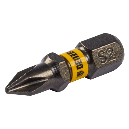 Бита PH1х25, сталь S2, шестигранный профиль, 10 шт. Е 6,3 Denzel 11651 купить в Губкинске