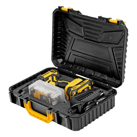 Дрель-шуруповерт аккумуляторная ударная бесщет. CIDH-BL-20, Li-Ion, 20 В// Denzel купить в Губкинске