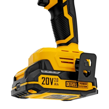 Дрель-шуруповерт аккумуляторная ударная бесщет. CIDH-BL-20, Li-Ion, 20 В// Denzel купить в Губкинске