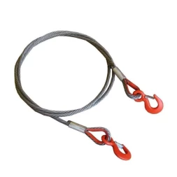 Буксир канатный TOR БТК 30,0 т 4,0 м опрессовка канат 24 мм (петля-петля) 1045383