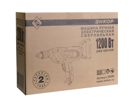 Дрель-миксер ДМЭ-1200/16ЭР Энкор 50099 купить в Губкинске