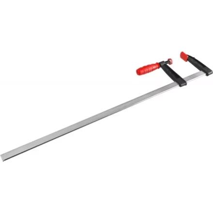 Струбцина ЗУБР &quot;МАСТЕР&quot;, тип &quot;F&quot;, пластмассовая ручка, стальная закаленная рейка, 120х800мм 32150-120-800 купить в Губкинске