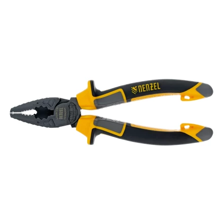 Плоскогубцы комбинированные 165 мм Denzel 17080, трехкомпонентные рукоятки купить в Губкинске