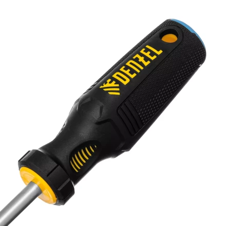Отвертка Denzel, SL8x150 мм, S2, 3к рукоятка, 122007 купить в Губкинске