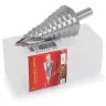 Ступенчатое сверло MESSER со спиральной канавкой. Диаметр 6-38 мм. Ступеней 12. купить в Губкинске