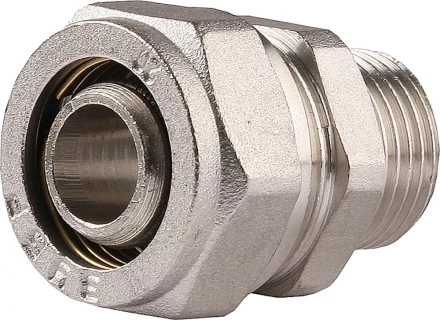 Соединитель ЗУБР с наружной резьбой, цанга-штуцер, 3/4&quot;х20х2,0 мм, никель 51401-20-3/4 купить в Губкинске
