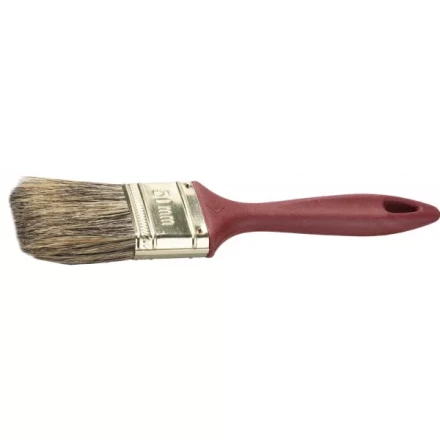 Кисть плоская ЗУБР &quot;УНИВЕРСАЛ-ПРЕМИУМ&quot; &quot;КП-15&quot;, смешанная натуральная щетина, пластмассовая ручка, 100мм 4-01015-100 купить в Губкинске