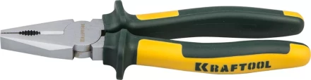 Плоскогубцы KRAFTOOL&quot;KRAFT-MAX&quot;комб,Cr-Mo,маслобензост двухкомп рукоятки,шарнирное соединение с повыш износост,180мм 22011-1-18 купить в Губкинске