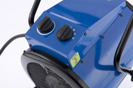 Тепловая пушка ТВ-9 380 В 3 режима вентилятор 4500-9000 Вт Сибртех 96435 купить в Губкинске