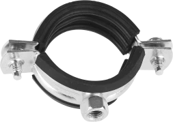 Хомуты трубные с гайкой промфасовка серия ЭКСПЕРТ