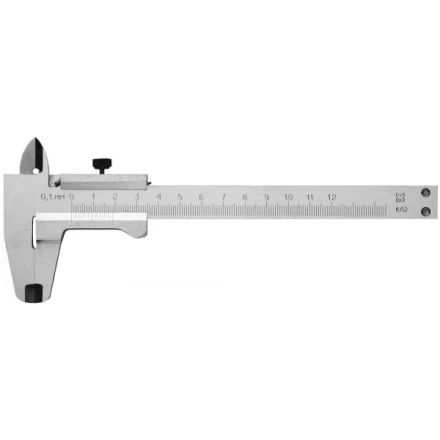 Штангенциркуль металлический тип 1, класс точности 2, 125мм, шаг 0,1мм 3445-125 купить в Губкинске