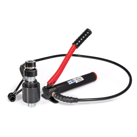 Пресс гидравлический помповый КВТ ПГПО-115 для пробивки отверстий в стальных листах (88211) купить в Губкинске