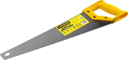 Ножовка ударопрочная (пила) STAYER ТАЙГА-5 450 мм, 5 TPI, быстрый рез поперек волокон, для крупных и средних заготовок 15061-45_z01 купить в Губкинске
