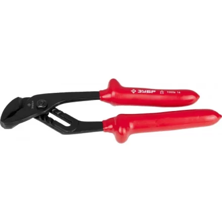 Клещи ЗУБР "МАСТЕР" "ЭЛЕКТРИК" переставные диэлектрические, высоковольтные до ~1000В, 250мм 2214-10-25_z02 купить в Губкинске