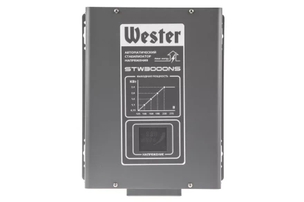 Стабилизатор напряжения WESTER STW3000NS купить в Губкинске