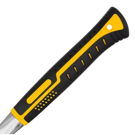 Молоток слесарный 600 г, цельнометаллический, двухкомпонентная рукоятка Denzel 10404 купить в Губкинске