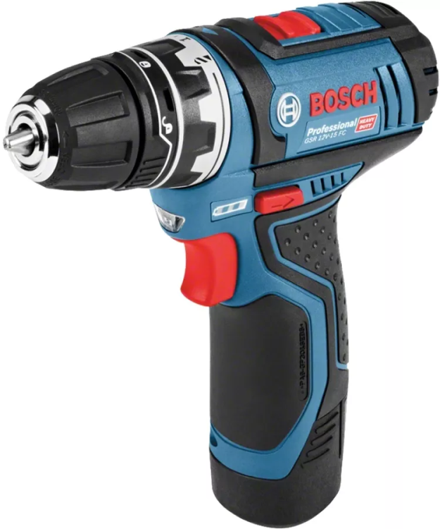 Дрель-шуруповерт аккумул. GSR 12V-15 FC 12 В BOSCH купить в Губкинске