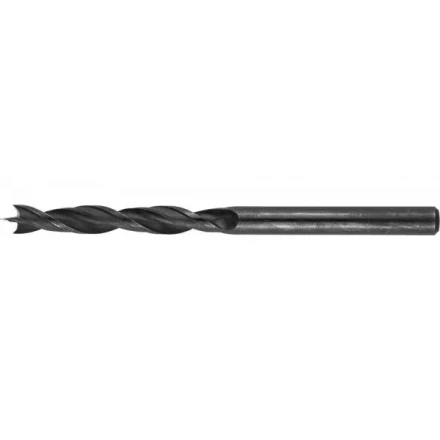 ЗУБР. Сверло спиральное по дереву с М-образной заточкой, сталь 65Г, 5х85мм 29421-085-05 купить в Губкинске