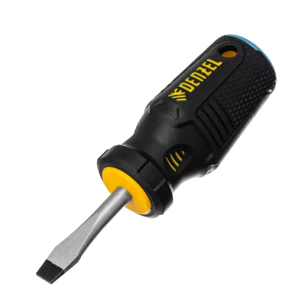 Отвертка, SL6x38 мм, S2, 3к рукоятка Denzel 122017 купить в Губкинске