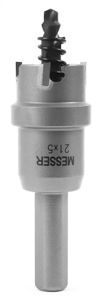 ТСТ коронка MESSER 21X5 с центрирующим сверлом и толкающей пружиной купить в Губкинске