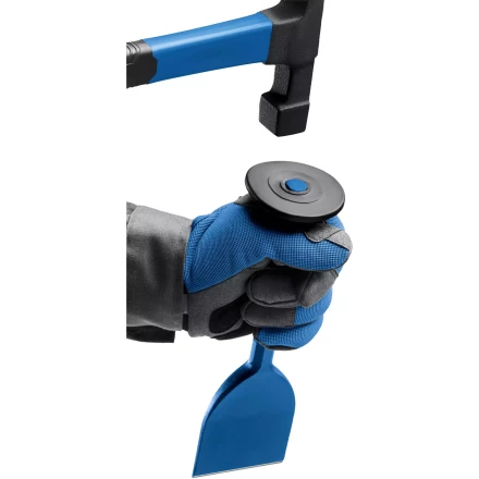 ЗУБР 75 х 250 мм, зубило-конопатка с протектором, Профессионал (2123-75) купить в Губкинске