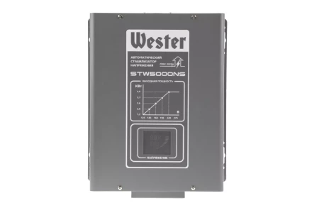 Стабилизатор напряжения WESTER STW5000NS купить в Губкинске
